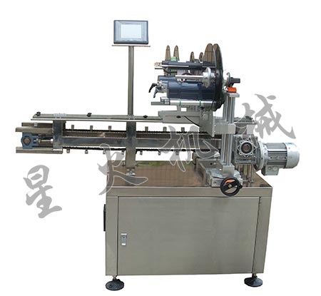 試劑卡雙面自動貼標(biāo)機